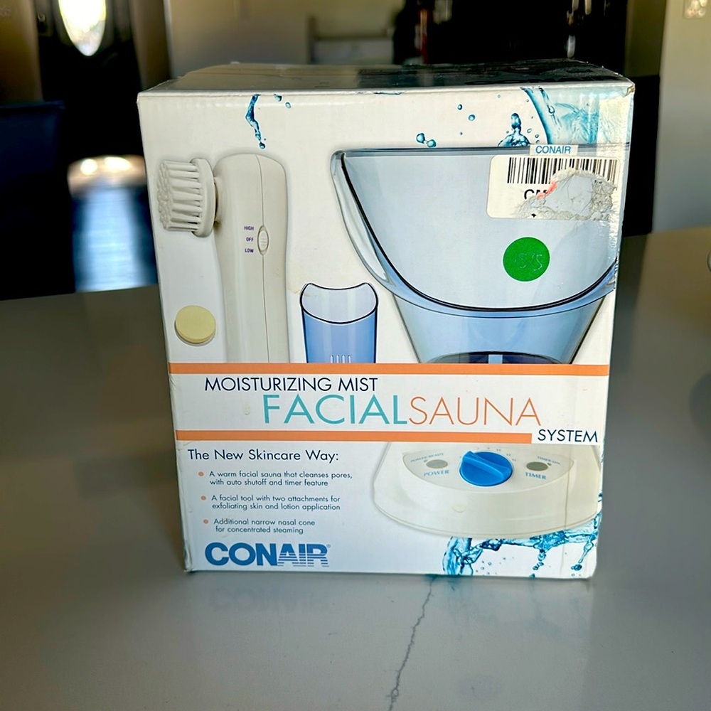 Conair moisturizing mist facial sauna